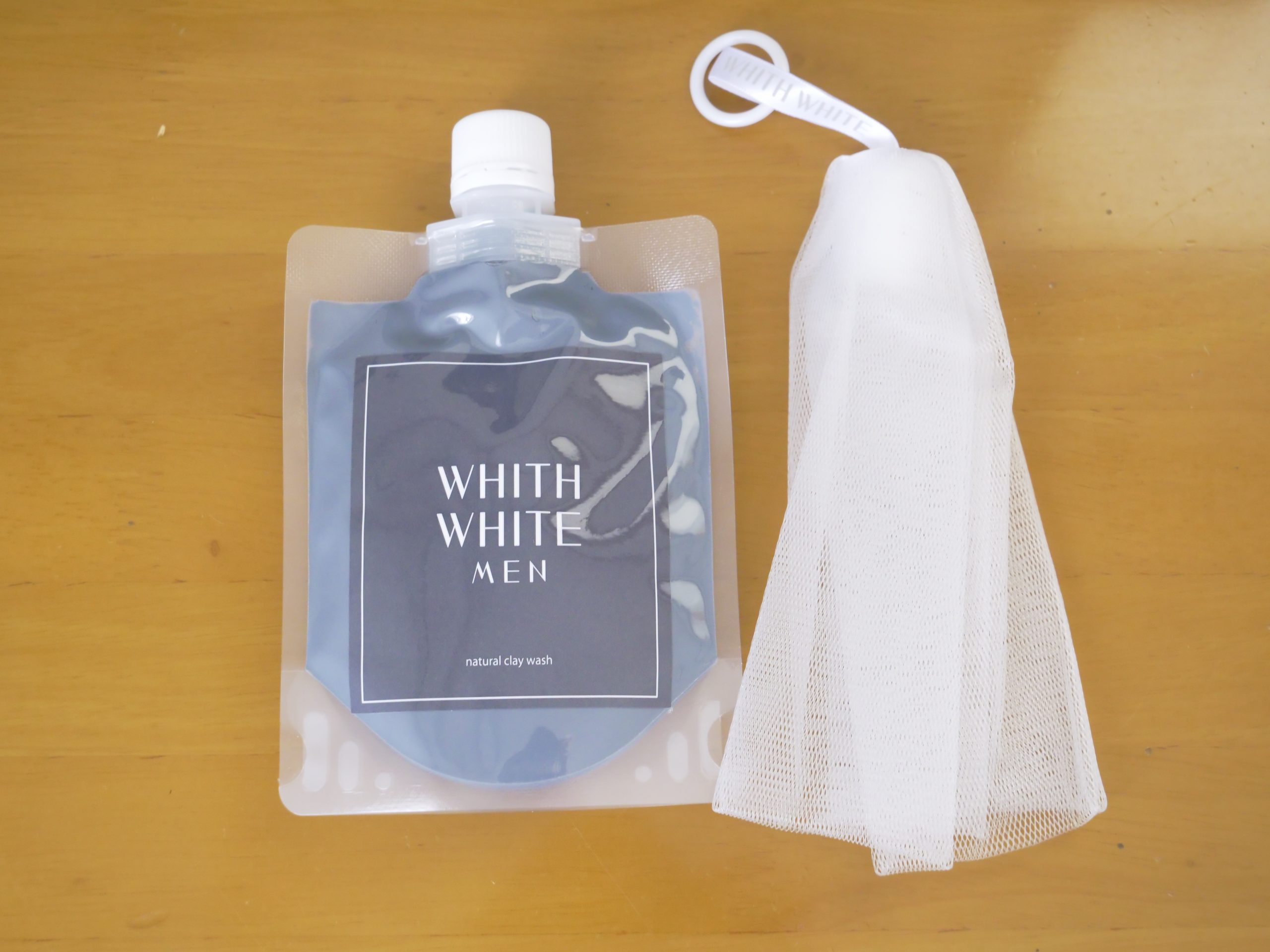 フィスホワイト_洗顔とネット