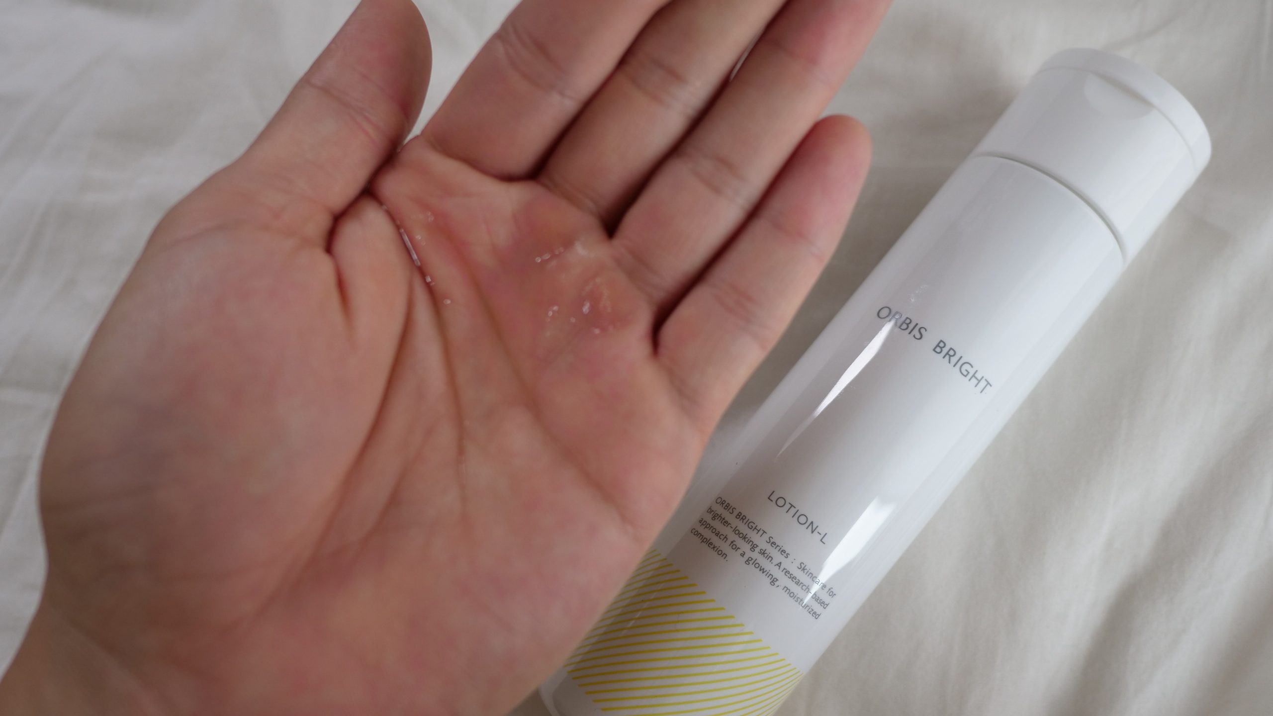 オルビスブライトローション_テクスチャ