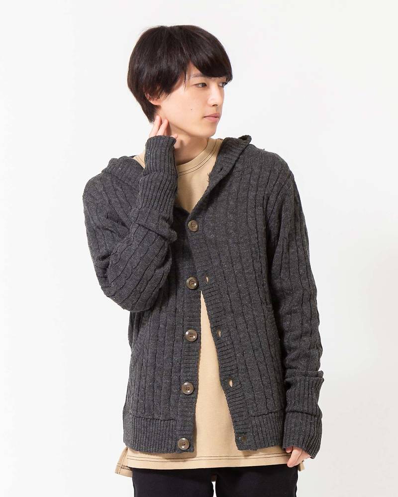 カーディガンニット